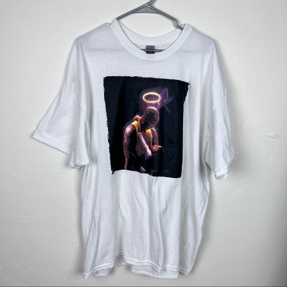 Kobe Bryant Gianna Bryant graphic tee angel t-shrt - Picture 1 of 6